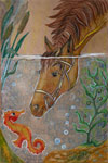 ‘Horses’, Aleksey Gushko, 11 years, (teacher E.Yu.Tomashevskaya), Krivoy Rog