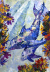‘Journey of the dolphins in the deep sea’, Maria Dorozhkova, 13 years, (teacher N.I.Korsun), Pyatigorsk