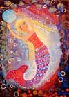 'The Mermaid with a ball', Pavlova Lena, 11 years