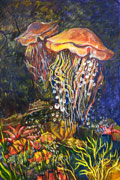 ‘Jellyfishes’, Mariya Kiseleva, 13 years, (teacher M. N. Kasimova), Abakan (Khakasiya)