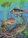 ‘The underwater world’, Artem Dumskiy, 9 years, (teacher I. Pokhno), Chemerivtsi