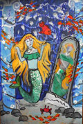 ‘Little Mermaid’, Alisa Shevchenko, 11 years, (teacher N.V. Umnikova), Budyonnovsk