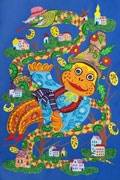 ‘My town’, Marina Gorvat, 12 years, (teacher T.A. Palamar). Gorodok