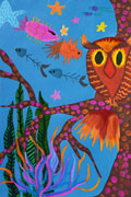 ‘The new inhabitant’, Mariya Stelmakh, 10 years, (teacher O.V. Chubarova), Krivoy Rog