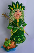 ‘Tsarevna Frogs’, Ekaterina Pakizh, 8 years, (teacher O.R. Ganiyeva) Dobropolye