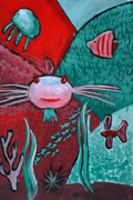 ‘Miracle fish’, Anna Dyakova, 10 years, (teacher A.D. Korneiko), Chuguev