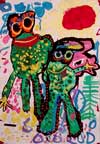 'Two frogs', Oleynik Lena, 4 years