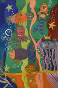 ‘Playful mood’, Elizaveta Galustyan, 8 years, (teacher O.P. Krutyeva), Rubezhnoye