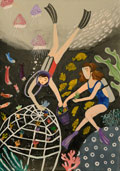 ‘Caring for the future’, Taisiya Kovaleva, 9 years, (teacher O.S. Isakova), Yuzhnoye
