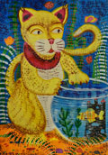 ‘I will catch you’, Anastasiya Shchutskaya, 8 years, (teacher E.E. Marchuk), Gorodok