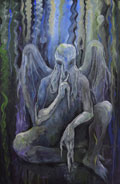 ‘Hush, Cthulhu is sleeping’, Eva Khomenko, 14 years, (teacher M.V.Bologova), Chita