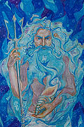 ‘Poseidon - lord of the seas’, Dariya Semenovykh, 14 years, (teacher L.I. Morgacheva), Serov ‘Poseidon - lord of the seas’, Dariya Semenovykh, 14 years, (teacher L.I. Morgacheva), Serov