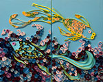 ‘Yin - Yan’, Katerina Shchokina, 11 years, (teacher O. G. Makaryuk), Rubezhnoe