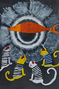 ‘Fish Eclipse’, Anita Tanasiychuk, 8 years, (teacher O.O. Lysenko), Golovanivsk