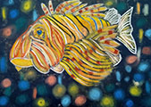 ‘Lionfish’, Varvara Boriskova, 11 years, (teacher T.N. Lyalina), Chita