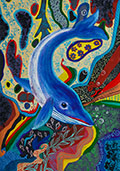 ‘Fairytale Ocean’, Sofiya Banas, 11 years, (teacher O.M. Kalinovska), Gorodok