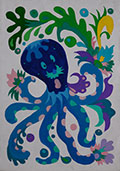 ‘Octopus Dance’, Taisiya Hudym, 13 years, (teacher S.O. Chervyakova), Kryvyi Rih