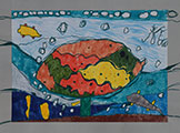 ‘Ocean’, Maksym Zayets, 6 years old, (teacher G. Strakhorchuk), Volodymyr