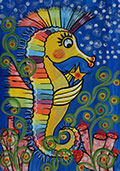 ‘Sea star’, Evelina Fedorovych, 10 years old, (teacher O.E. Marchuk), Gorodok