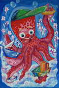 ‘Let\\\'s play with the ships’, Karina Tkachuk, 15 years old, (teacher O.I.Ohapkin), Oleksandriya