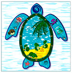‘Mother turtle’, Mariya-Karolina Melnyk, 10 years old, (teacher T. O. Halupniak), Dolyna