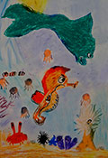 ‘Where is Nemo?’(fragment), Marcelina Misiorna, 6 years old, (teacher A.Barbachowska), Poznań, Poland