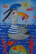 ‘Captain of the sea’, Nadiya Plakhotniuk, 9 years old, (teacher O.O.Lysenko), Golovanivsk