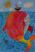 ‘Pink whale adventures’, Arina Zaporozhets, 9 years old, (teacher O.O.Lysenko), Golovanivsk
