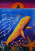 ‘Ocean music’, Evgeniya Pryshchepa, 12 years old, (teacher M. Povetova), Cherkasy