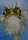‘Fish - a hedgehog’, Oleksandra Ivanenko, 14 years old, (teacher L.O. Mammadova), Cherkasy