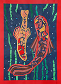 ‘Sea crucians’, Pavlyna Slyusaruk, 10 years old, (teacher L. Kurylych), Volodymyr
