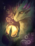 ‘Gift of light’, Artem Budus, 14 years old, (teacher A.V. Marchuk), Gorodok