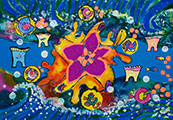 ‘Star of the sea’, Mariya Alyokhina, 7 years old, (teacher L.O. Kamianska), Kryvyi Rih