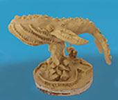 ‘Flying whale’, Mariya Kozytska, 8 years old, (teacher Yu.V. Kozoliy), Lyshnya