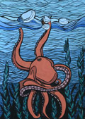 ‘Wrath of the ocean’, Alisa Pasichnyk, 14 years old, (teacher A.M. Peliukh), Gorodok ‘Wrath of the ocean’, Alisa Pasichnyk, 14 years old, (teacher A.M. Peliukh), Gorodok