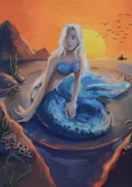‘Waiting mermaid’, Polina Kirnosova, 15 years old, (teacher S.S. Turkinevych), Oleksandriia ‘Waiting mermaid’, Polina Kirnosova, 15 years old, (teacher S.S. Turkinevych), Oleksandriia