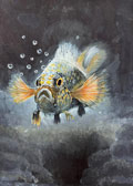 ‘Gaze from the depths’, Yaroslava Nikolova, 14 years old, (teacher N.O. Gaiduk), Sarata ‘Gaze from the depths’, Yaroslava Nikolova, 14 years old, (teacher N.O. Gaiduk), Sarata