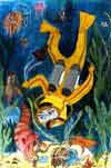 'Underwater photohunting', Kozlenko Lena, 12 years
