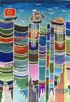 'Rhythms of the sea', Koulikova Sasha, 11 years