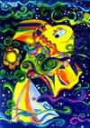 'Mysterious lady', Litvina Nastya, 14 years
